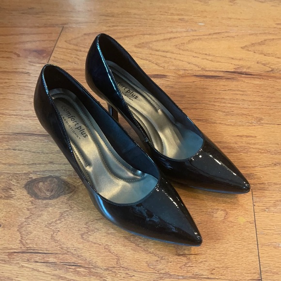 Black Patent Pumps